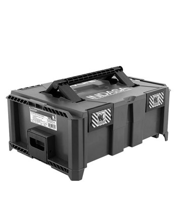 Indasa Stackable Tool Box464mm X 335mm X 212mm from B&Q