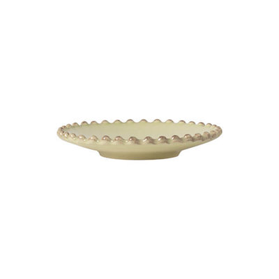 B&Q -  Pearl Lilly Green 13Cm Appetizer Plate