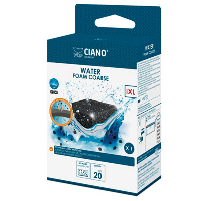 Ciano Water Foam Coarse Xl Cartridge Filter Media from B&Q