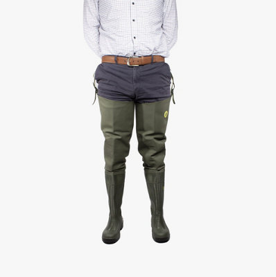 Footsure Western Limited Amblers Safety Forth Thigh Safety Wader Size 12 24879-41144-12 - Image 4