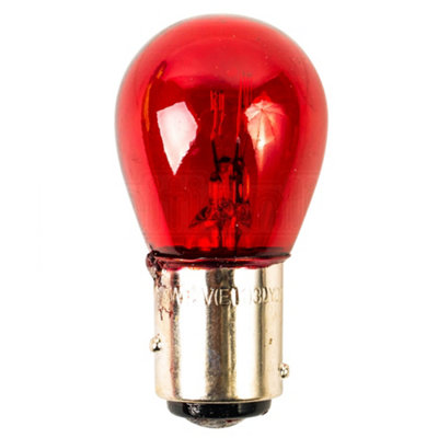 Bright Red 12V 21/5W BAY15D Motorcycle & Car Brake Light Bulb - Tail Stop Lamp