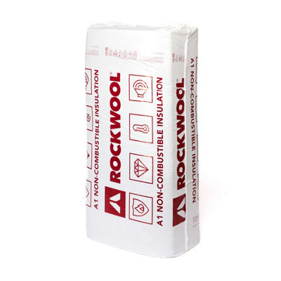 50mm Rockwool Rw3 Acoustic Sound Insulation Slab (96 Slabs) from B&Q