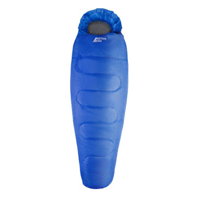 B&Q -  Professional 3-4 Season Mummy Sleeping Bag (300 Gsm)Blue