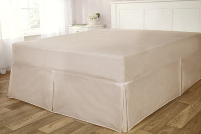56P Polycotton Fitted Valanced  Sheet