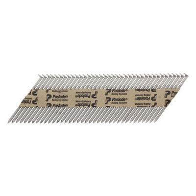 Timco Paslode Im360Ci Nails & Fuel Cells Retail Pack Ring Shank Stainless Steel2.8 X 63/1Cfc from B&Q