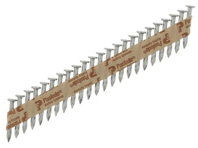 B&Q -  Electrogalv 3.4 Twisted Nails 35mm (Box 1250 + 2 Fuel Cells)