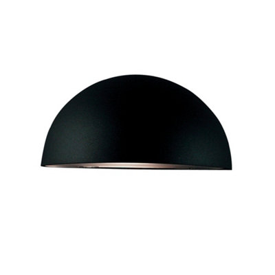 B&Q -  Scorpius Outdoor Metal Wall Light Weatherproof Black,mains