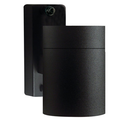 B&Q -  Tin Outdoor Metal Wall Light Weatherproof Black,mains