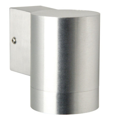 Nordlux Tin Outdoor Patio Terrace Metal Wall In Aluminium (Diam) 6Cm Light