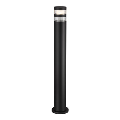 Nordlux Birk Outdoor Aluminium Garden Post Weatherproof Black,mains from B&Q