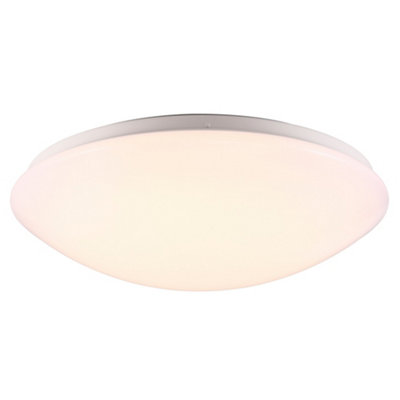 Nordlux Ask 36 Ip44 Indoor Living Dining Kitchen Bedroom Ceiling In (Diam) 36Cm Light/White
