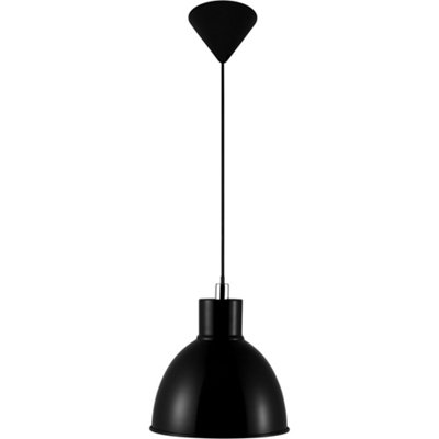 Nordlux Pop Indoor Living Dining Pendant Ceiling In (Diam) 21.5Cm Light/Black