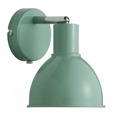 Nordlux Pop Wall Light Green Metal Livingroom E27 Switch Plug in/Mains - Image 6