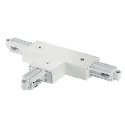 B&Q -  Link Indoor Track Connector White Plastic CustomizableMains PoweredIp20