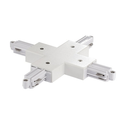 Nordlux Link Indoor Track Connector White Plastic  CustomizableMains PoweredIp20 from B&Q
