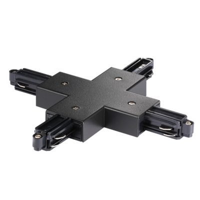 Nordlux Link Indoor Track Connector Black Plastic  CustomizableMains PoweredIp20 from B&Q