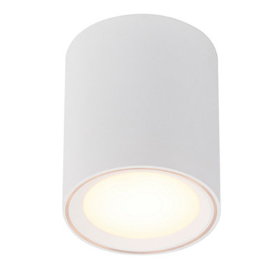 Nordlux Fallon Long Surface Indoor Kitchen Dining Hallway Downlight In / (Height) 12Cm White