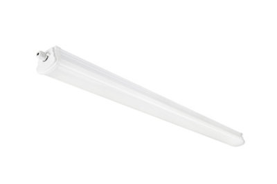 B&Q -  Oakland Plastic Batten Light Fitting 25,000 Hrs  WhiteLed