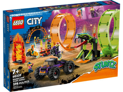 Lego City Double Loop Stunt Arena 60339 from B&Q