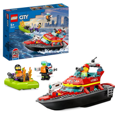 LEGO City Fire Fire Rescue Boat - 60373 New Sealed Lego Set Boat (17 - Image 13