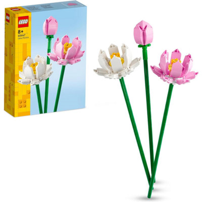 Lego Botanicals 40647 Lotus Flowers Building Toy Gift for Ages 8 & Up - Image 21