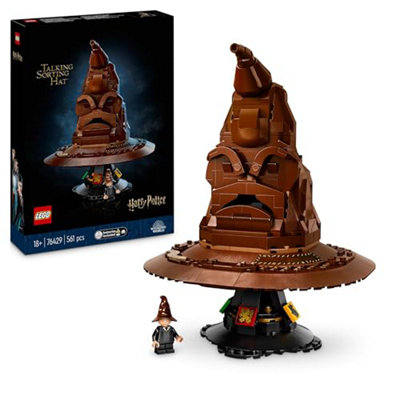  - Lego Harry Potter Talking Sorting Hat SetModel Kit For Adults To Build With 31 Randomised Sounds And A Character Minifigure