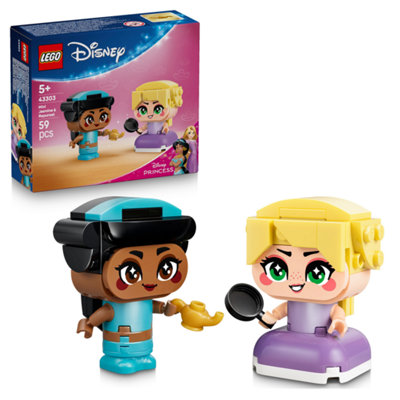 LEGO Disney Princess Mini Jasmine & Rapunzel 43303 Building Set - Image 4