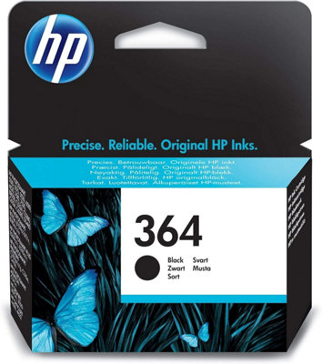 Hp Cb316Ee 364 Original Ink CartridgeBlackSingle Pack from B&Q
