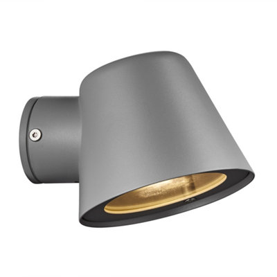 Nordlux Aleria Outdoor Wall Light, Grey Aluminium - Image 11