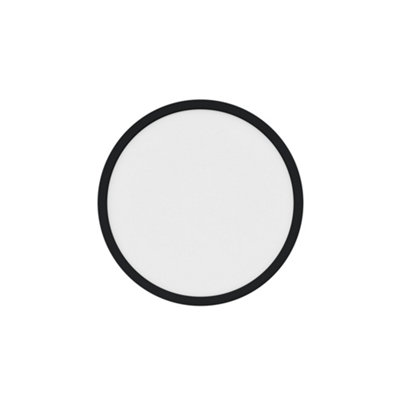 Nordlux Oja 29 Ip54 3000/4000K 3-Step Bathroom Ceiling In 29.4Cm Diameter Light/Black