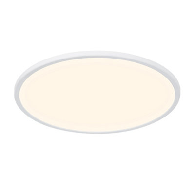 Nordlux Oja 42 3000/4000K 3-Step Indoor Living Dining Bedroom Ceiling In (Height) 2.3Cm Light/White
