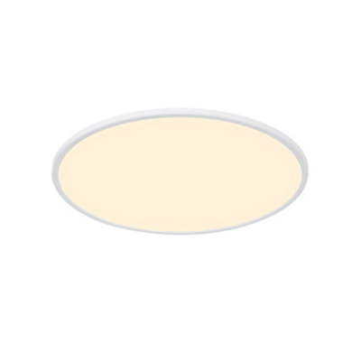 B&Q -  Ojasmart Plastic Ceiling Light Smart White,mains Led