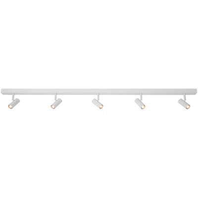 B&Q -  Omari Metal Spot Light 3-Level Dimming White,mains Led