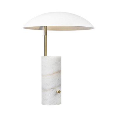 Nordlux Dftp Mademoiselles Indoor Living Dining Bedroom Table Lamp In (Diam) 32Cm White