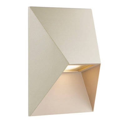 Nordlux Unisex Beige Pontio Outdoor Wall Light Sand Metal Garden Gu10 Ip54 Mains In - Image 6