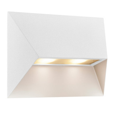 Nordlux Light/White Pontio Outdoor Patio Terrace Garden Wall In (Height) 19Cm Size 27