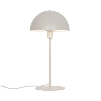 Nordlux Ellen Metal Table Lamp Dome Shade Brown,mains from B&Q