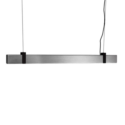 B&Q -  Lilt Metal Pendant Light 3-Level Dimming Grey,mains Led