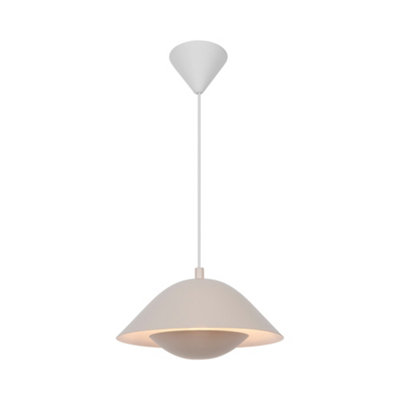 Nordlux Freya 35 Indoor Dining Living Kitchen Hallway Pendant In (Diam) 35Cm Beige