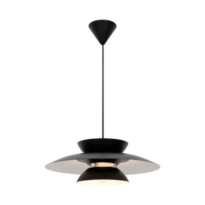 Carmen Pendant Light - Size: 15 X 45 X 45Cm - Wilko Black Nordlux - Image 9