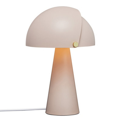 B&Q -  Dftp Align Indoor Living Dining Bedroom Table Light In Dusty Rose (Diam) 22Cm