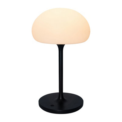 B&Q -  Sponge Outdoor Plastic Table Battery Light 3-Level Dimming BlackLed