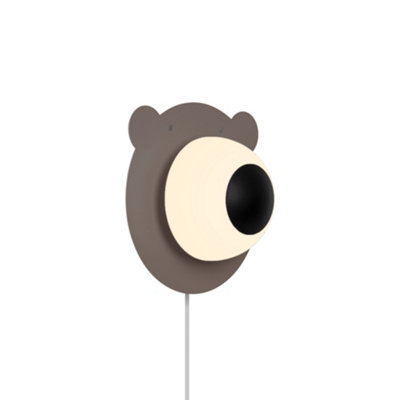 Nordlux Light/Brown Bruna Bear | Wall | - 1 - Image 9