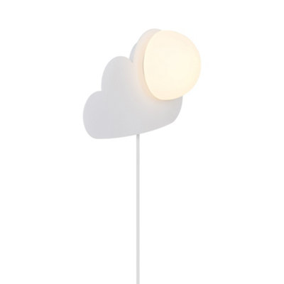 Skyku Plastic Plug-in Flush Mounted Sconce - Image 7