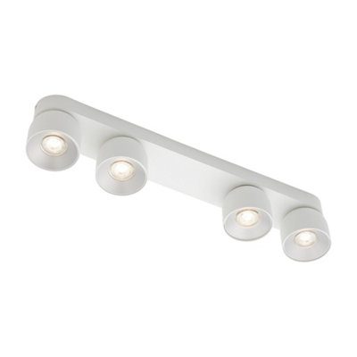Nordlux Pitcher Metal Spot Light Gold Inner White,mains from B&Q