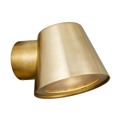Nordlux Outdoor Wall Light Aleria, 1 X Gu10, Brass, Seawater Resistant - Image 9