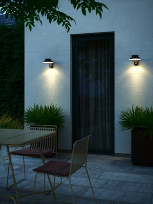 Nordlux Justina Solar Black Wall Light Light - Image 7
