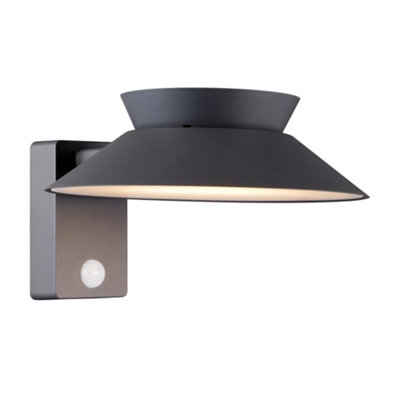 Nordlux Light/Anthracite Justina Outdoor Patio Terrace Garden Wall Solar In (Height) 14.5Cm