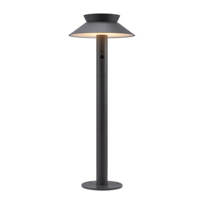 Nordlux Unisex Black Justina Outdoor Post Light Solar Metal Garden Led Ip44 3000K Large - Image 7