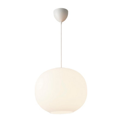 Nordlux Dftp Navone 40 Indoor Dining Living Kitchen Hallway Pendant In (Diam) 40Cm White